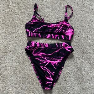 iHeartRaves Pink Lava Two-Piece Set